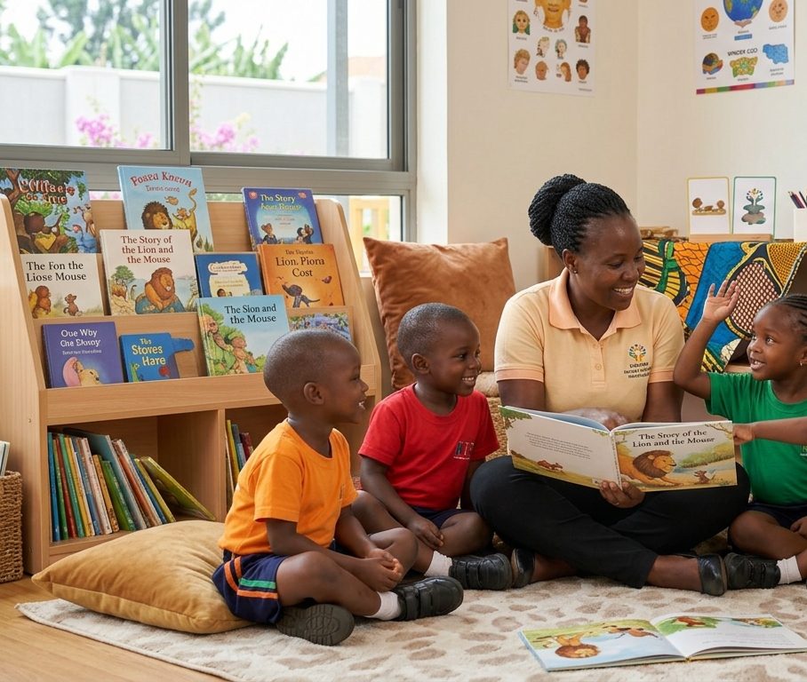 Concept image of the Kindergarten classroom
